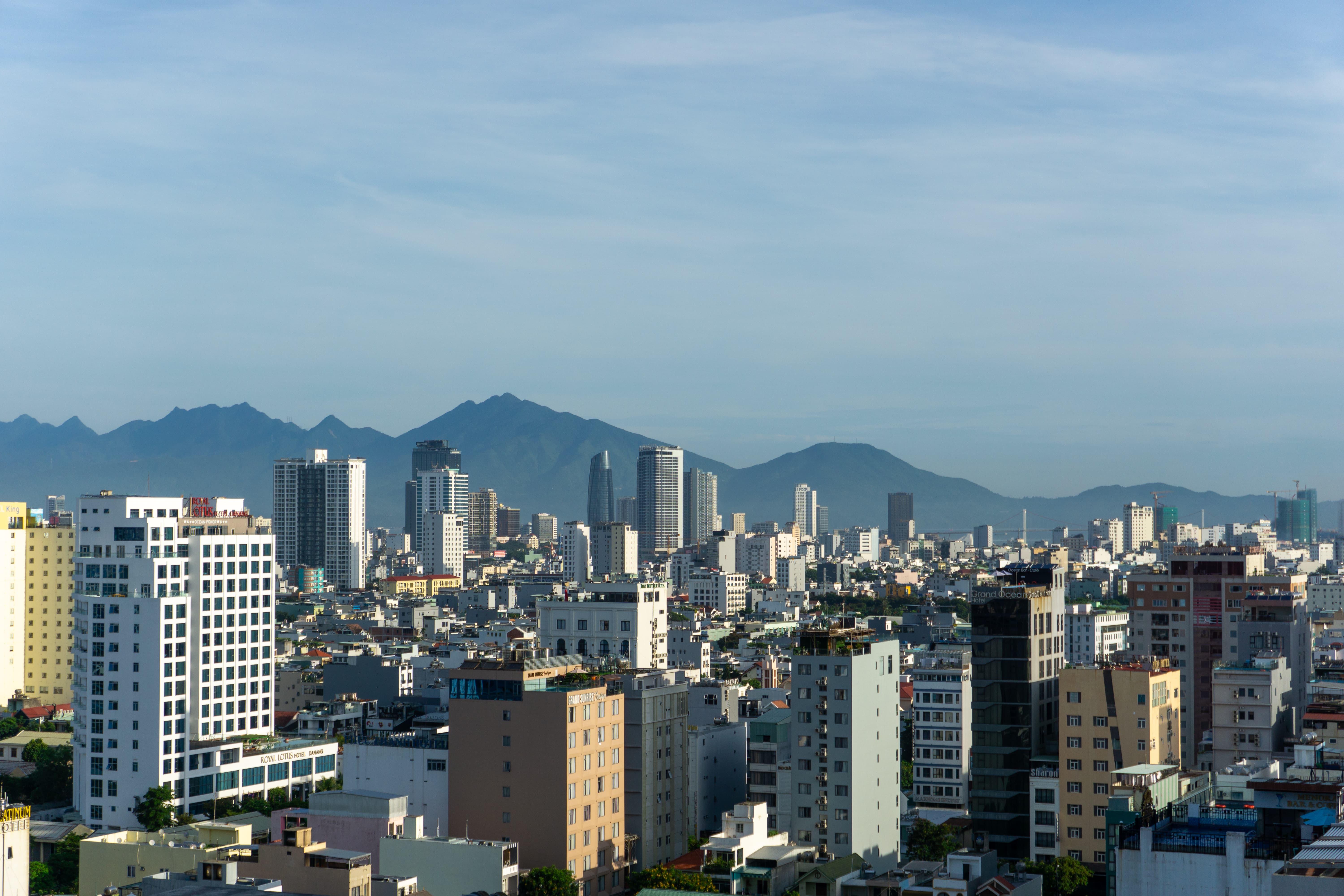 Da Nang vu de haut